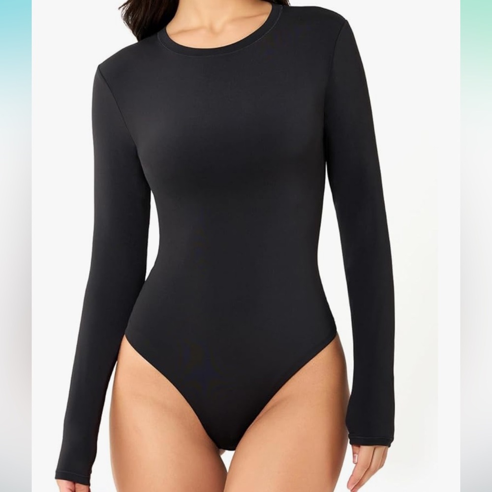 Long Sleeve Crew Neck Bodysuit
